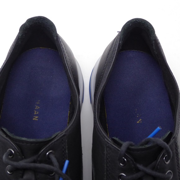 Cole Haan Mens Grand Atlantic Black Leather Oxford Dress Shoes C33742 Size 12M - Picture 7 of 9